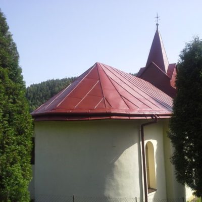 Náter kostola - Zálesie - ProRoof
