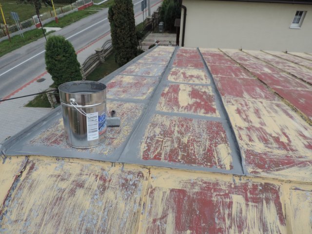 Náter strechy - Veľká Lomnica - ProRoof