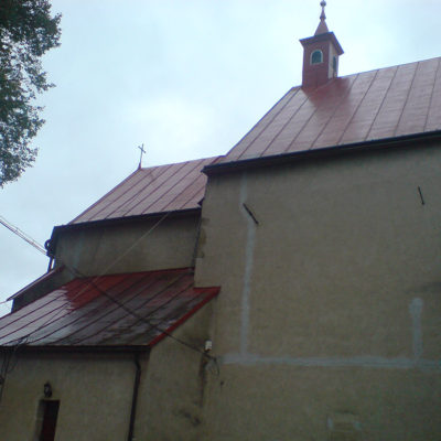 Náter strechy na kostole - ProRoof