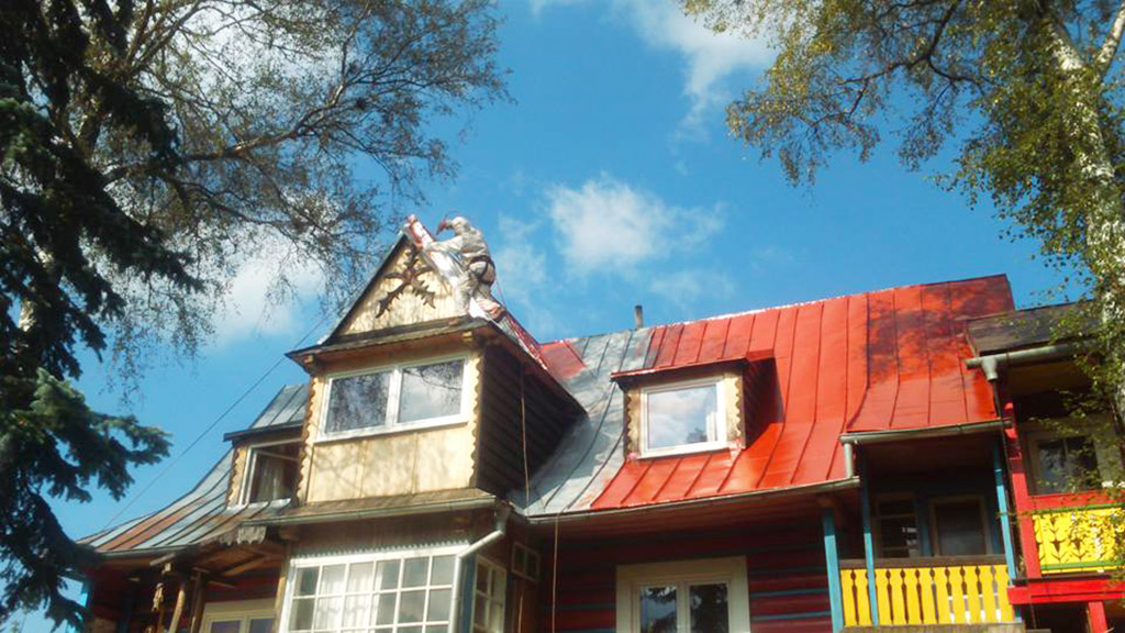 Nástrek strechy na ubytovacom zariadení Ginger Monkey, Ždiar - ProRoof