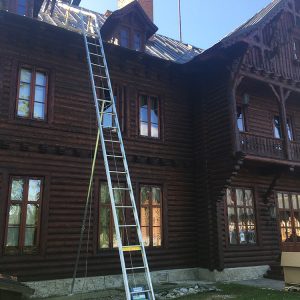 Oprava komínov-Prezidentský lovecký zámoček-Tatranská Javorina